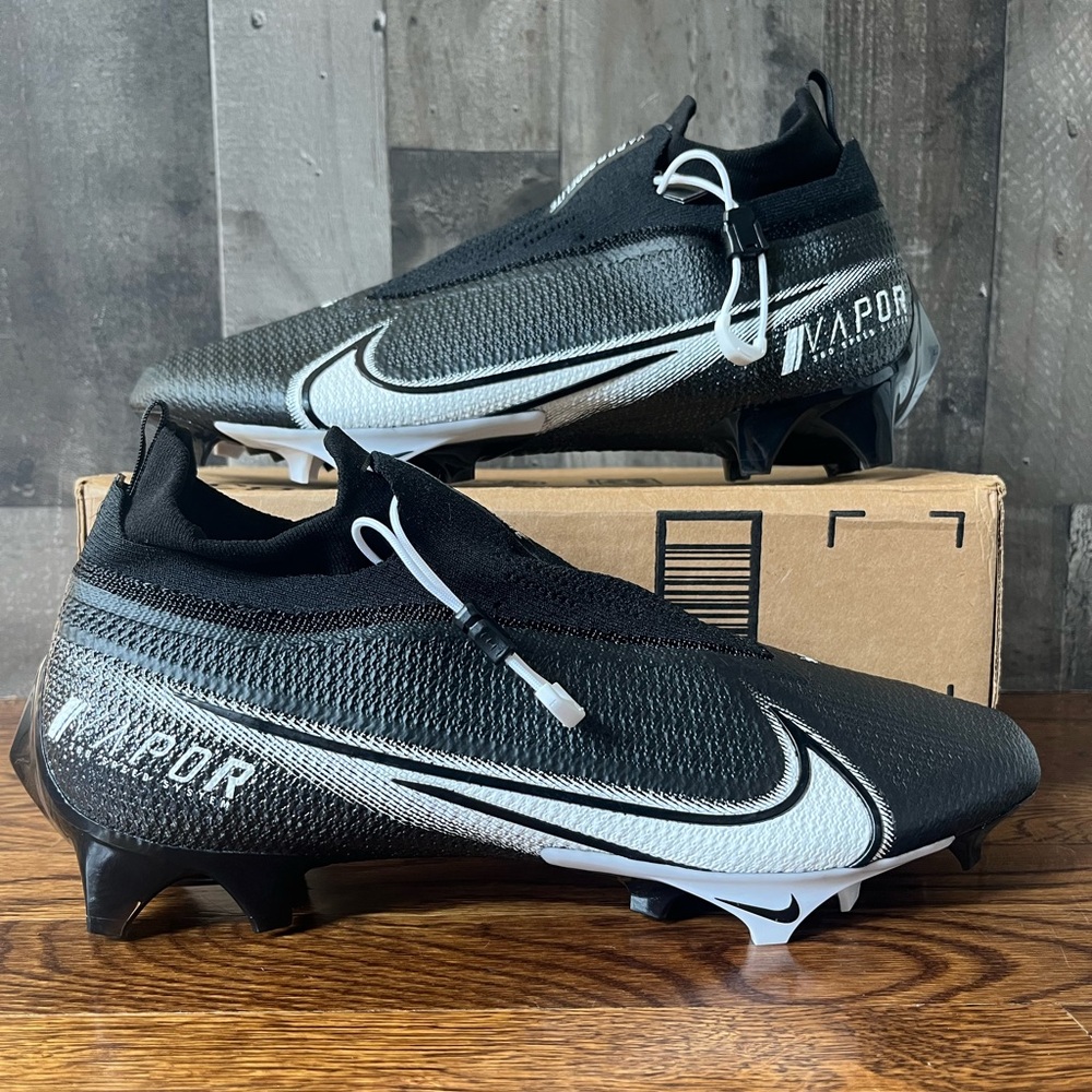Nike Vapor Edge 360 Elite Football Cleats Black White CV6282-009 Men’s Size